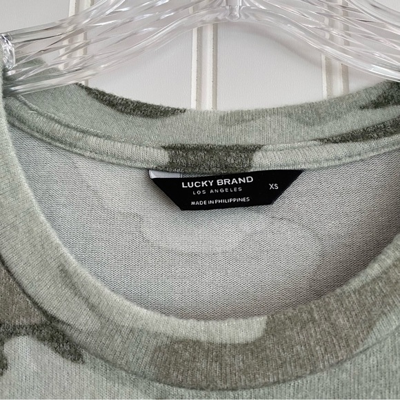 Lucky Brand cloud soft camo pattern dress SIZE XS - Picture 4 of 12